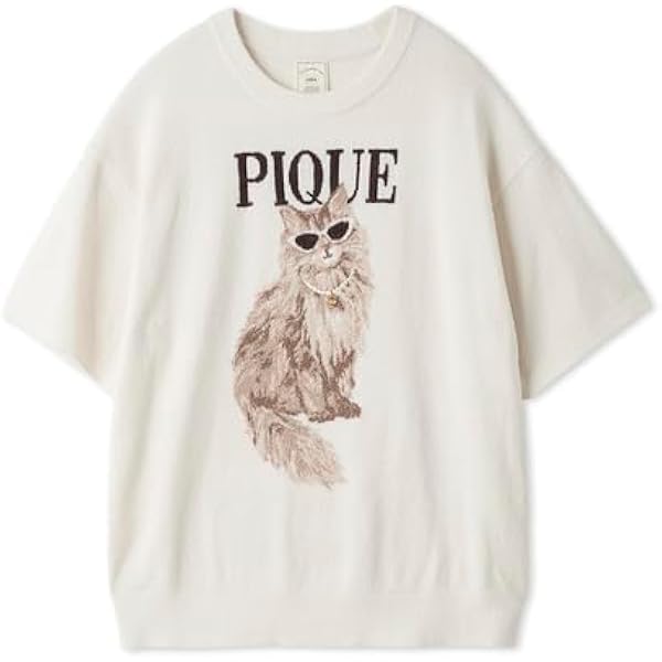 Amazon.co.jp: [ジェラート ピケ] ファッションCATS&DOGSジャガード